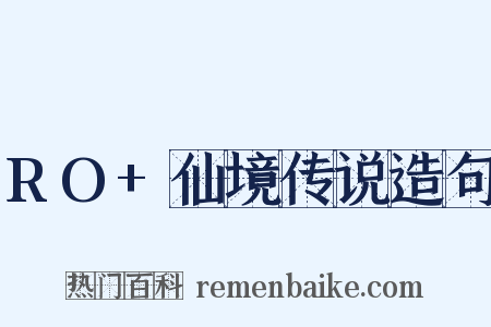 RO+仙境传说造句是什么意思的图片